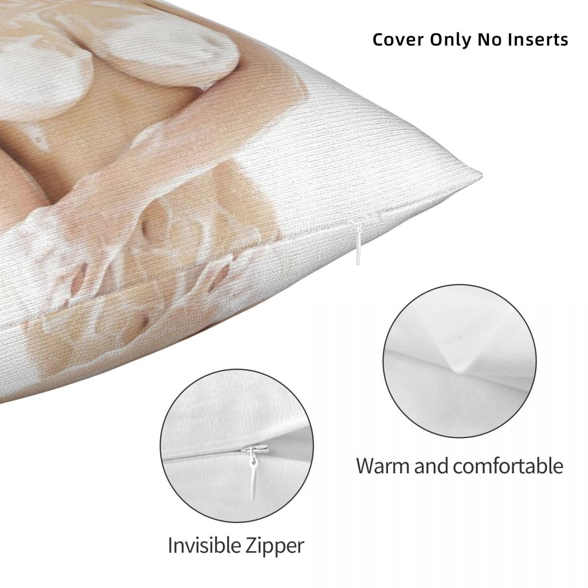 Amazon｜枕カバー風吹ケイ (8) 抱き枕カバー クッションカバー 装飾枕